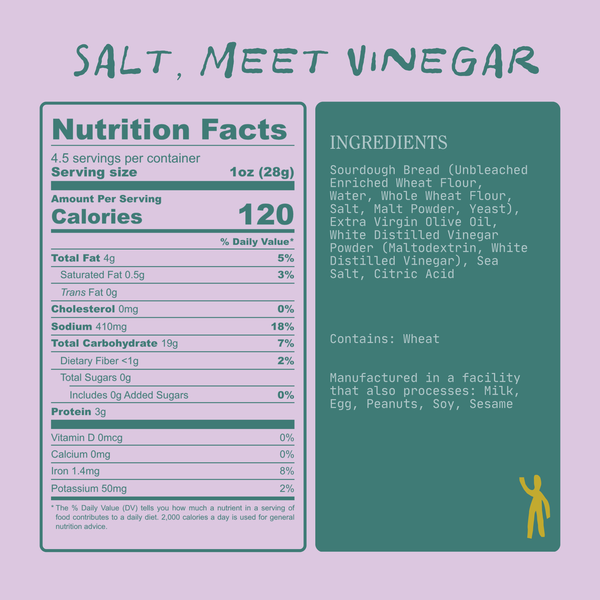 Salt, Meet Vinegar Croutons | 3-Pack