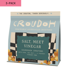 Salt, Meet Vinegar Croutons | 3-Pack