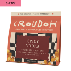 Spicy Vodka Croutons | 3-Pack